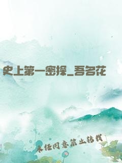史上第一密探