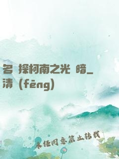 名偵探柯南之光與暗