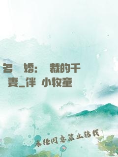 名門閃婚：總裁的千億寵妻