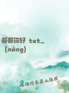 哥哥你好壞txt