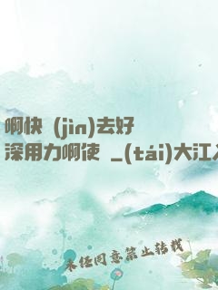 啊快進(jìn)去好深用力啊使勁