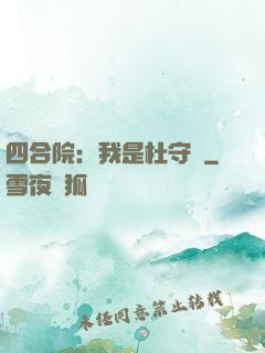 四合院：我是杜守義