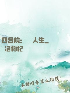 四合院：瀟灑人生