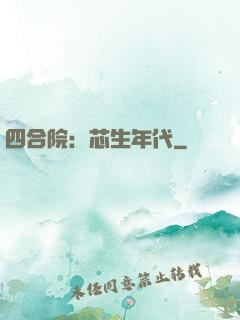 四合院：芯生年代