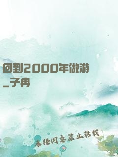 回到2000年做游戲