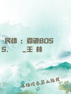 國民情敵：霸道BOSS，輕輕寵