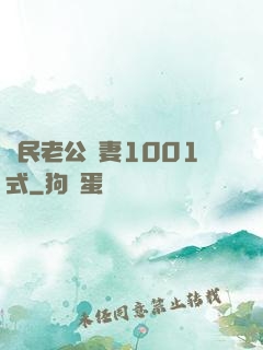 國民老公寵妻1001式