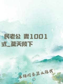 國民老公寵妻1001式