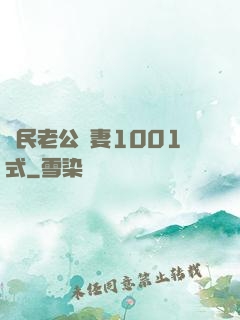 國民老公寵妻1001式