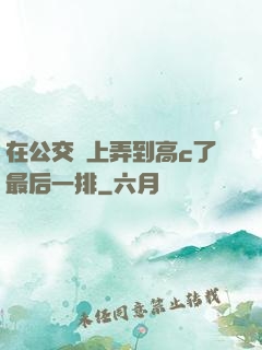 在公交車上弄到高c了最后一排