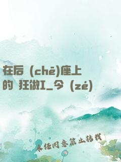 在后車(chē)座上的瘋狂做I