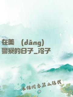 在美國當(dāng)警察的日子