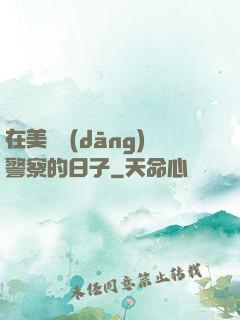 在美國當(dāng)警察的日子