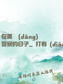 在美國當(dāng)警察的日子