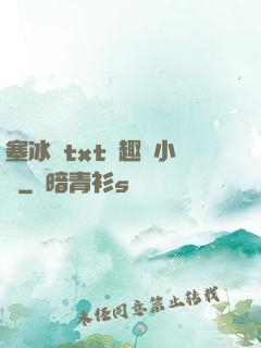 塞冰塊txt筆趣閣小說