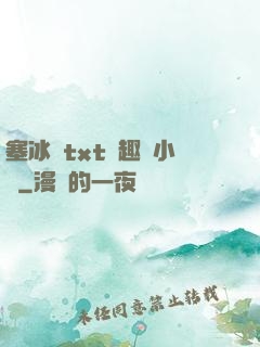 塞冰塊txt筆趣閣小說