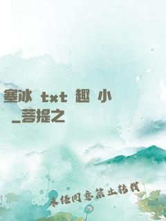 塞冰塊txt筆趣閣小說