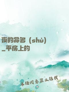 夜的命名術(shù)