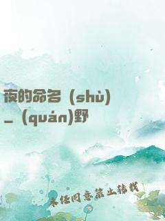 夜的命名術(shù)