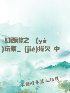 夢幻西游之職業(yè)玩家