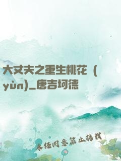 大丈夫之重生桃花運(yùn)