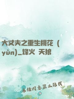 大丈夫之重生桃花運(yùn)