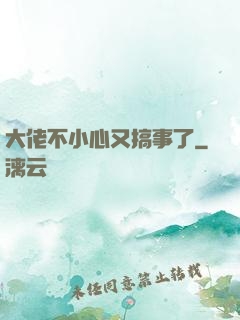 大佬不小心又搞事了