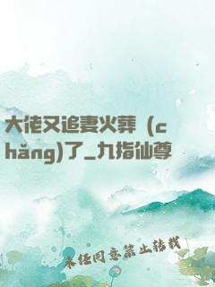 大佬又追妻火葬場(chǎng)了