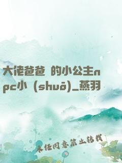 大佬爸爸們的小公主npc小說(shuō)