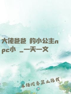 大佬爸爸們的小公主npc小說