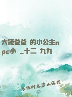 大佬爸爸們的小公主npc小說