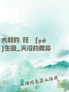 大叔的瘋狂職業(yè)生涯
