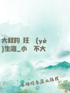 大叔的瘋狂職業(yè)生涯