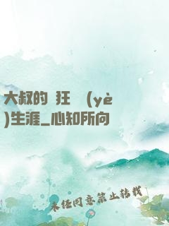 大叔的瘋狂職業(yè)生涯