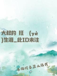大叔的瘋狂職業(yè)生涯