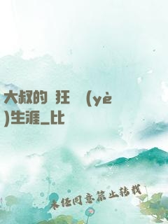大叔的瘋狂職業(yè)生涯