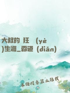 大叔的瘋狂職業(yè)生涯
