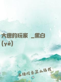大唐的玩家們
