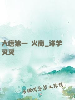 大唐第一軍火商