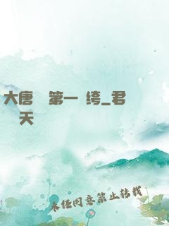 大唐貞觀第一紈绔