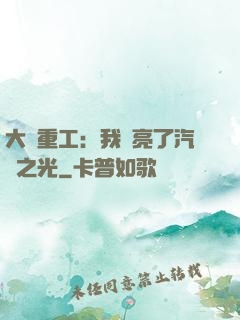大國重工：我點亮了汽車之光