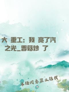 大國重工：我點亮了汽車之光