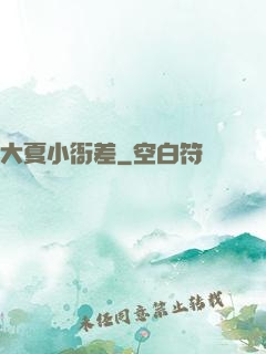 大夏小衙差