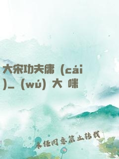 大宋功夫庸財(cái)
