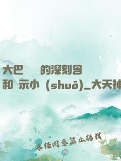 大巴車輪軒的深刻含義和啟示小說(shuō)