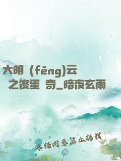 大明風(fēng)云錄之傻蛋傳奇