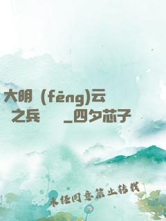 大明風(fēng)云錄之兵鋒殘劍