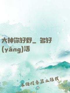 大神你好野