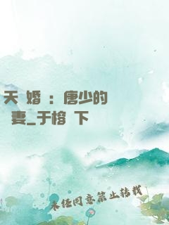 天價婚愛：唐少的終極寵妻