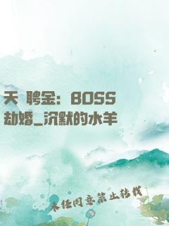 天價聘金：BOSS來劫婚
